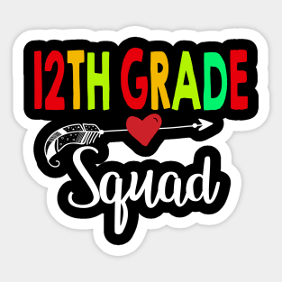 9th Grade Squad Teacher Back To School Sticker